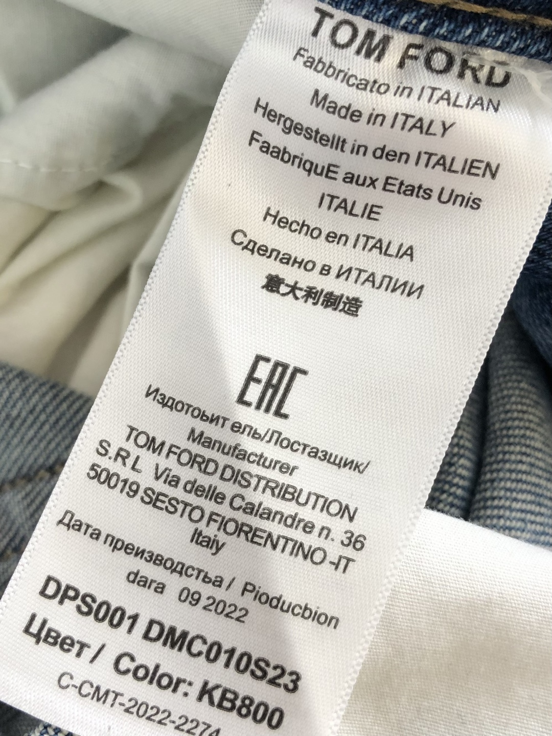 TOM 春夏薄款四面弹直筒牛仔裤｜奢感夏日甄选高支棉混纺弹力丹宁，经多道酵素水洗工艺，薄而不透、软而有型