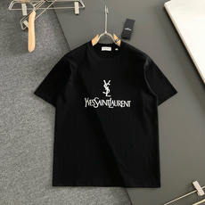 YSL SS春夏最新款圆领时尚短袖T恤,官网同步,定制索罗棉轻薄面料!贴肤舒适,耐看又好穿,经典简约logo设计,原厂工 YSL SS春夏最新款圆领时尚短袖T恤,官网同步,定制索罗棉轻薄面料!贴肤舒适,耐看又好穿,经典简约logo设计,原厂工