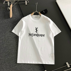 YSL SS春夏最新款圆领时尚短袖T恤,官网同步,定制索罗棉轻薄面料!贴肤舒适,耐看又好穿,经典简约logo设计,原厂 YSL SS春夏最新款圆领时尚短袖T恤,官网同步,定制索罗棉轻薄面料!贴肤舒适,耐看又好穿,经典简约logo设计,原厂