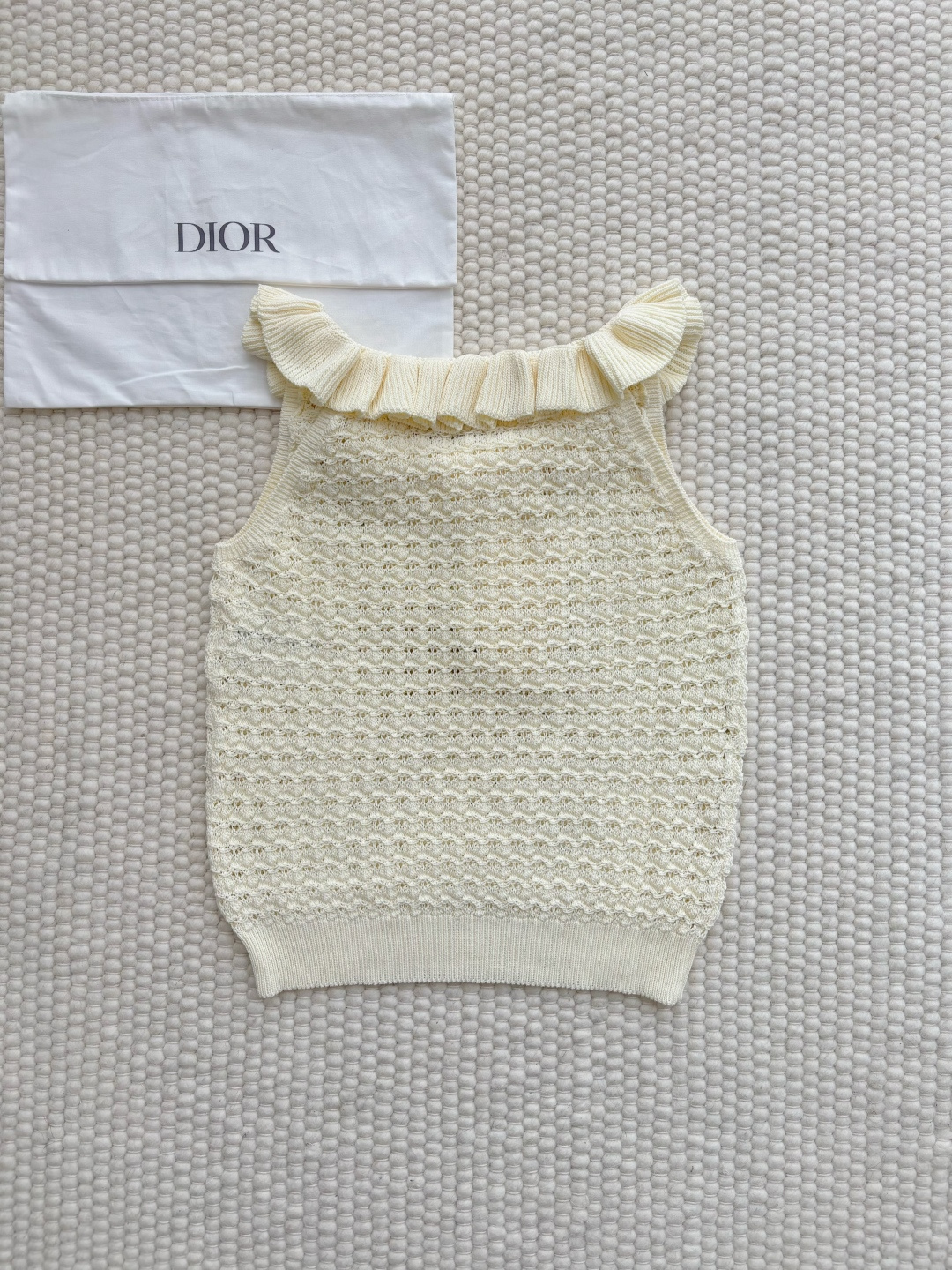 디올 디올리비에라 피티드 스웨터 베스트 이미지 2