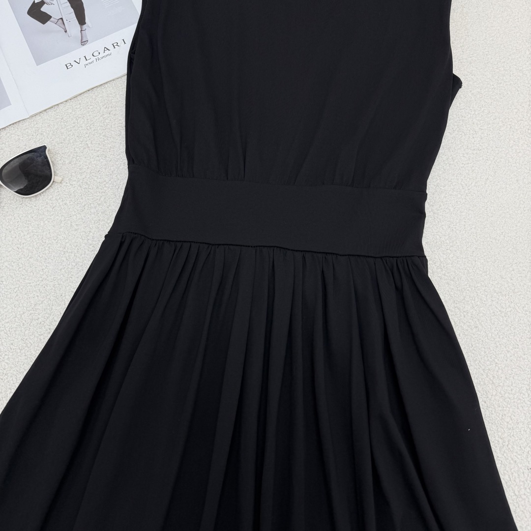 Sleeveless Cotton Dress with Waist Belt, Elegant and Slimming - Spring/Summer 5 cmp i1747669166740 600 0 3