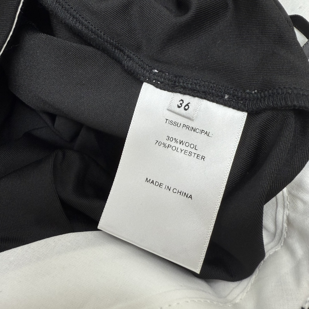 Striped Hem Skirt: Slimming High-Waist Design, Perfect for Daily Wear - Black, M 9 cmp i1755359132234 130 0 7