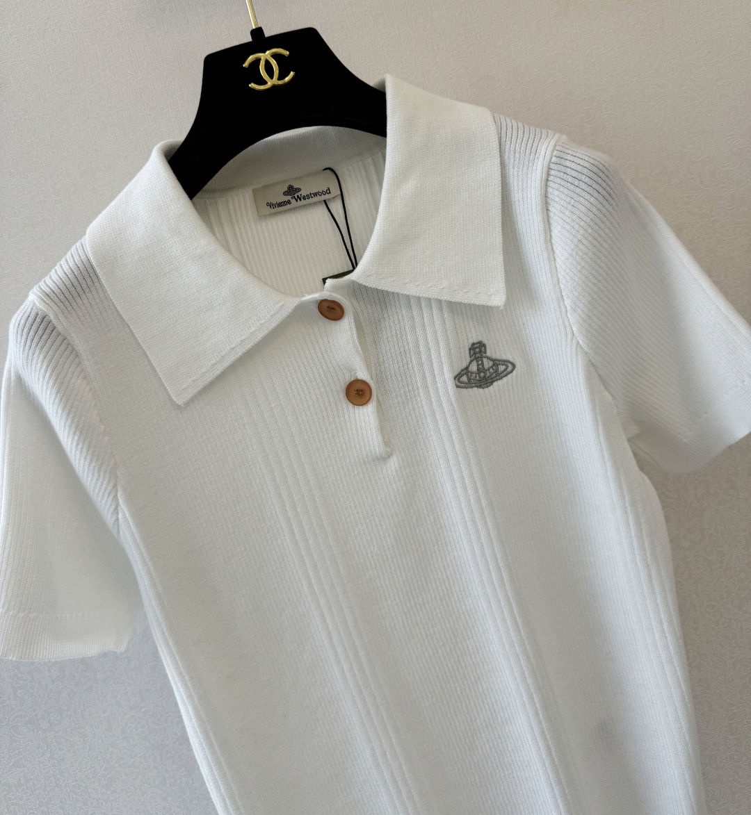 西太后新品🆕🆕Polo领短袖💗💗实拍图🆕🆕两色3码