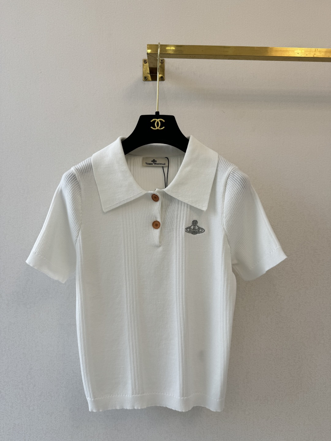 西太后新品🆕🆕Polo领短袖💗💗实拍图🆕🆕两色3码