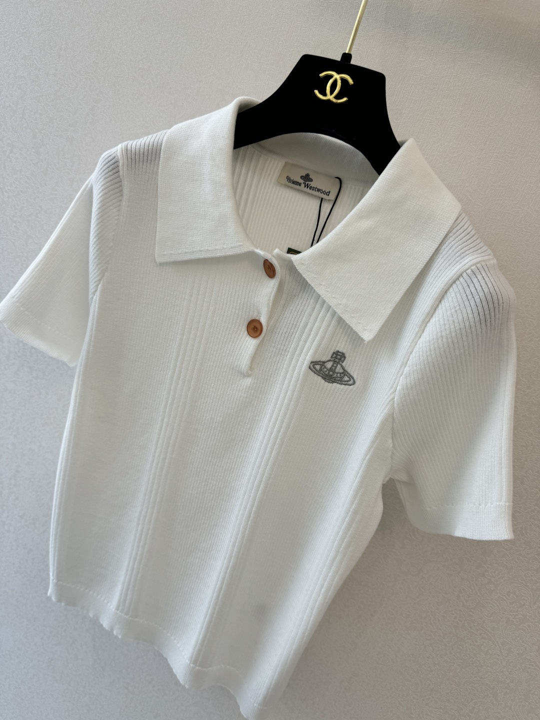 西太后新品🆕🆕Polo领短袖💗💗实拍图🆕🆕两色3码