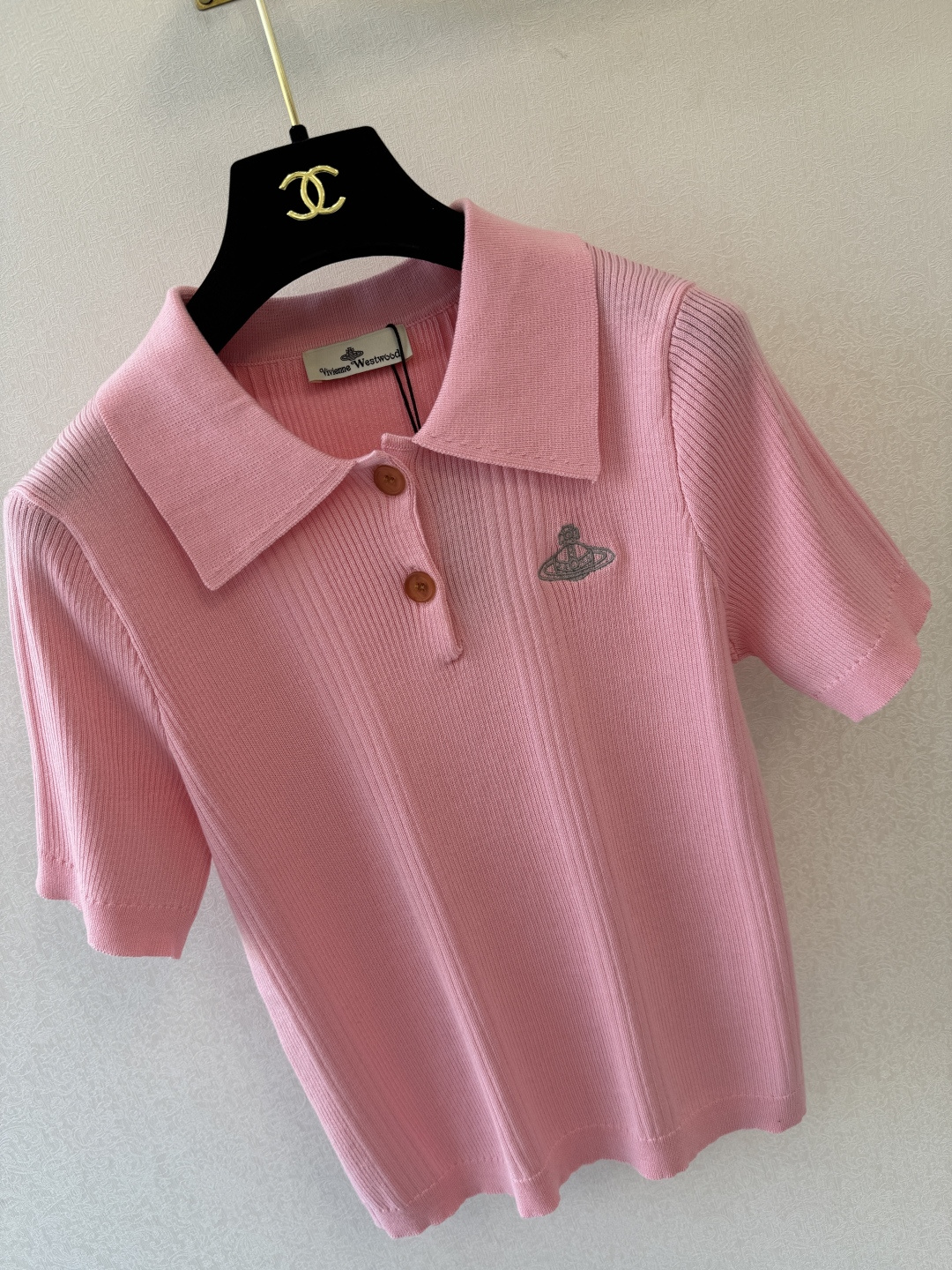 西太后新品🆕🆕Polo领短袖💗💗实拍图🆕🆕两色3码