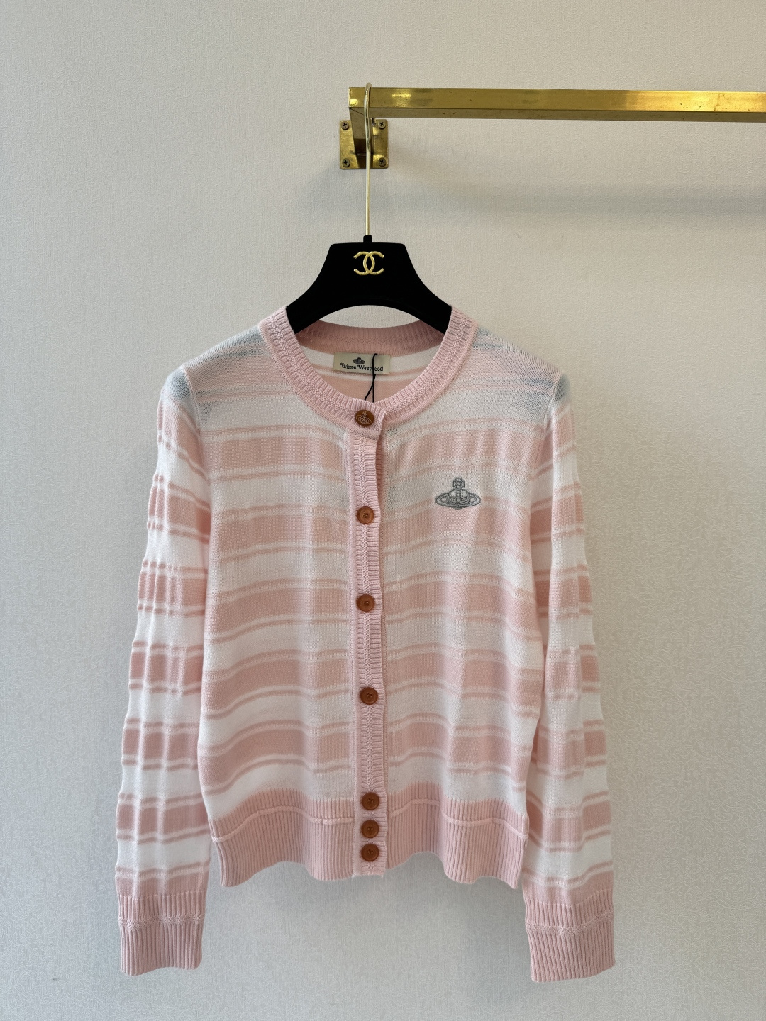 西太后新品🆕🆕圆领长袖开衫💗💗实拍图🆕两色3码