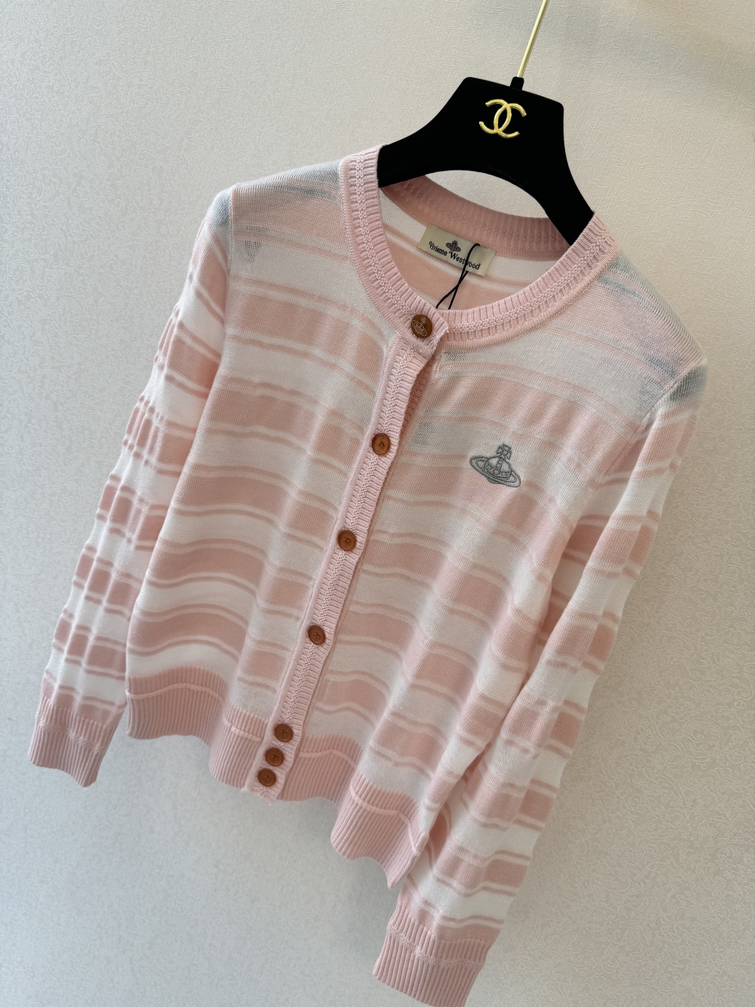 西太后新品🆕🆕圆领长袖开衫💗💗实拍图🆕两色3码