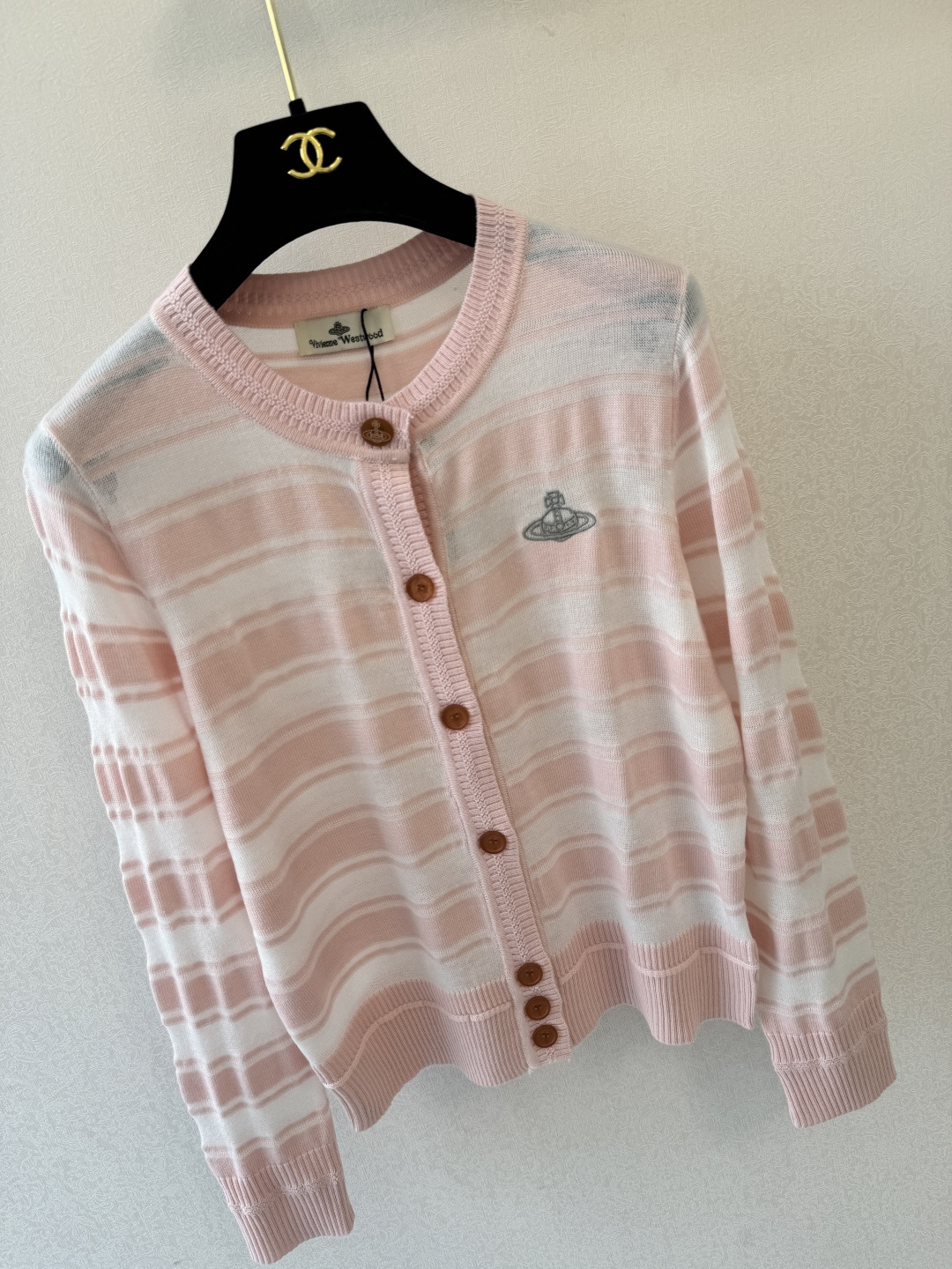 西太后新品🆕🆕圆领长袖开衫💗💗实拍图🆕两色3码