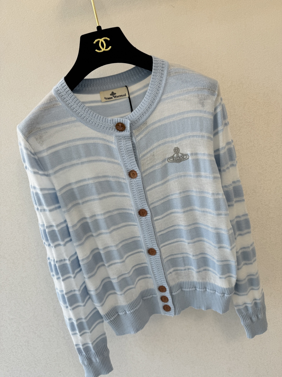 西太后新品🆕🆕圆领长袖开衫💗💗实拍图🆕两色3码