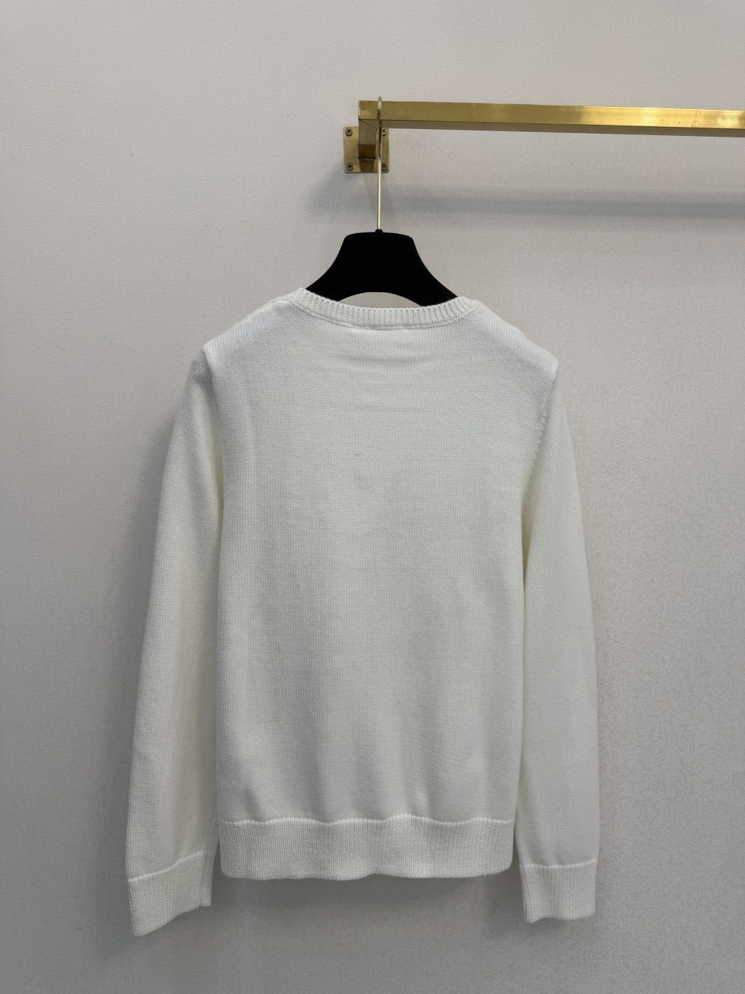 迪奥新品🆕🆕 圆领长袖💗💗实拍图🆕🆕两色3码