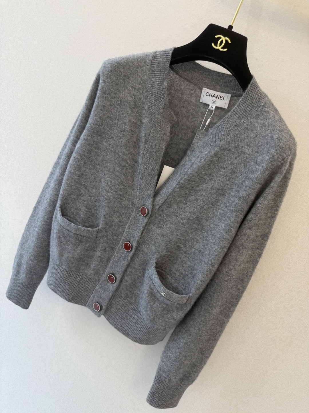 小香高版本新品🆕🆕 V领长袖开衫💗💗实拍图🆕🆕