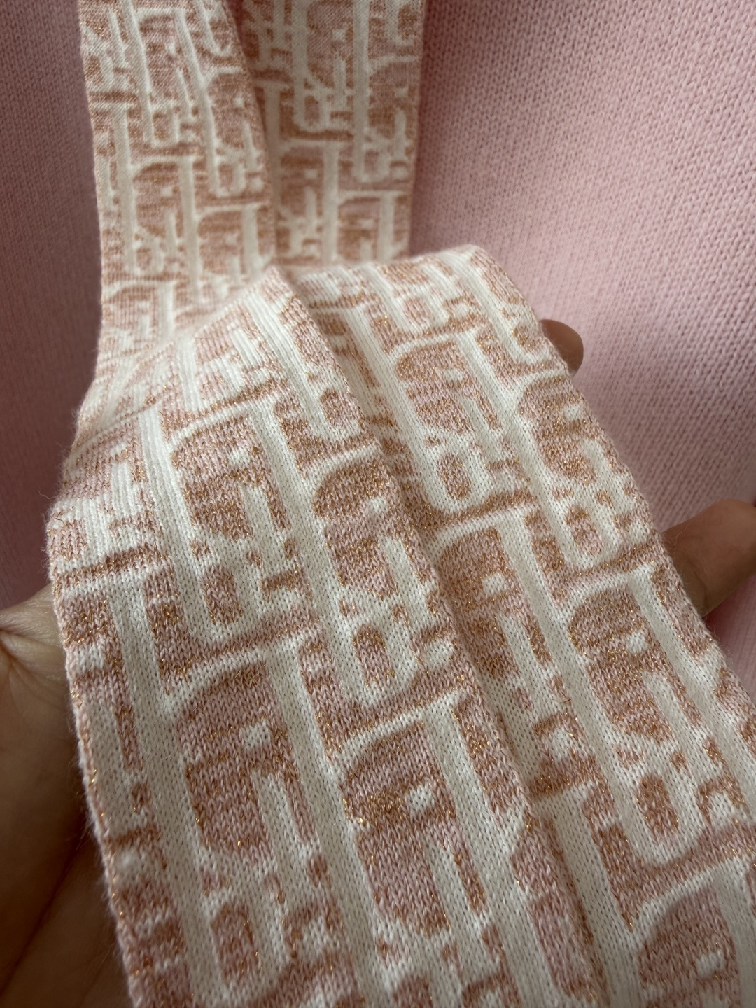 迪奥高版本新品🆕🆕 连帽长袖套头💗💗实拍图🆕🆕两色3码