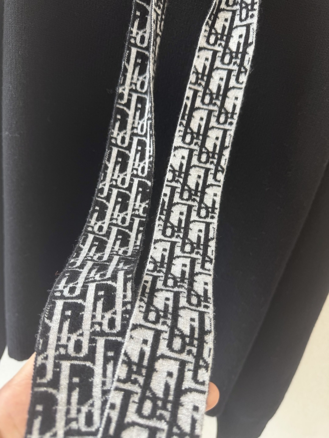 迪奥高版本新品🆕🆕 连帽长袖套头💗💗实拍图🆕🆕两色3码