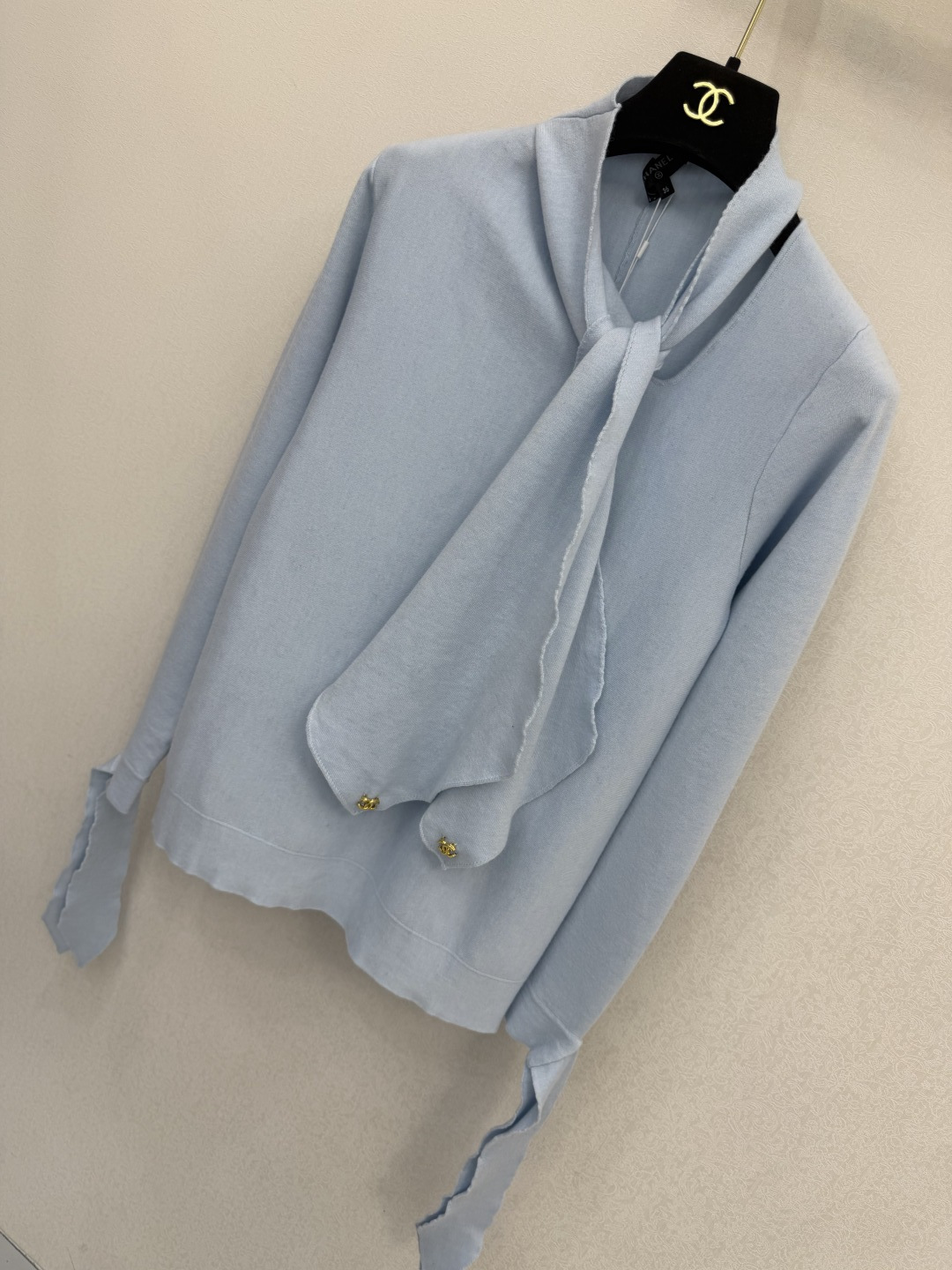 小香新品🆕🆕 系带蝴蝶结长袖💗💗实拍图🆕🆕两色3码