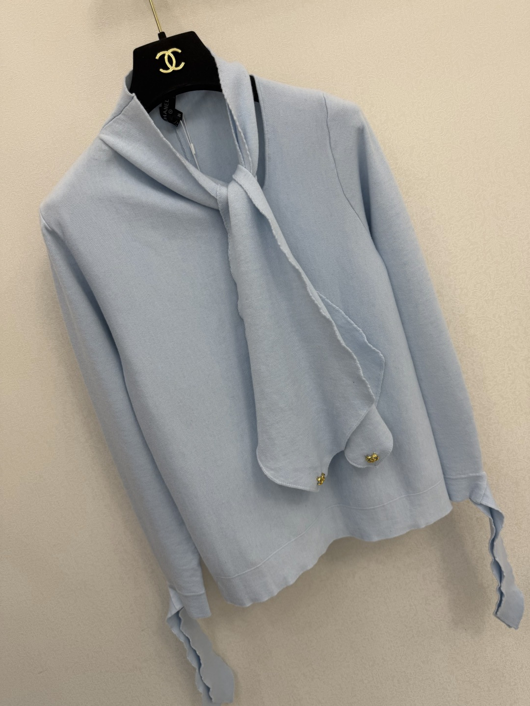小香新品🆕🆕 系带蝴蝶结长袖💗💗实拍图🆕🆕两色3码