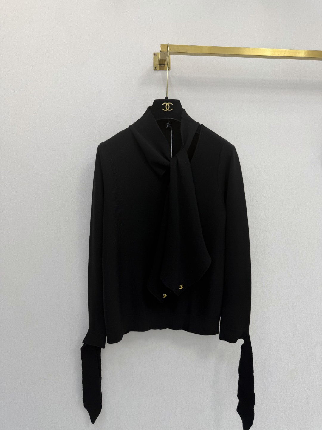 小香新品🆕🆕 系带蝴蝶结长袖💗💗实拍图🆕🆕两色3码