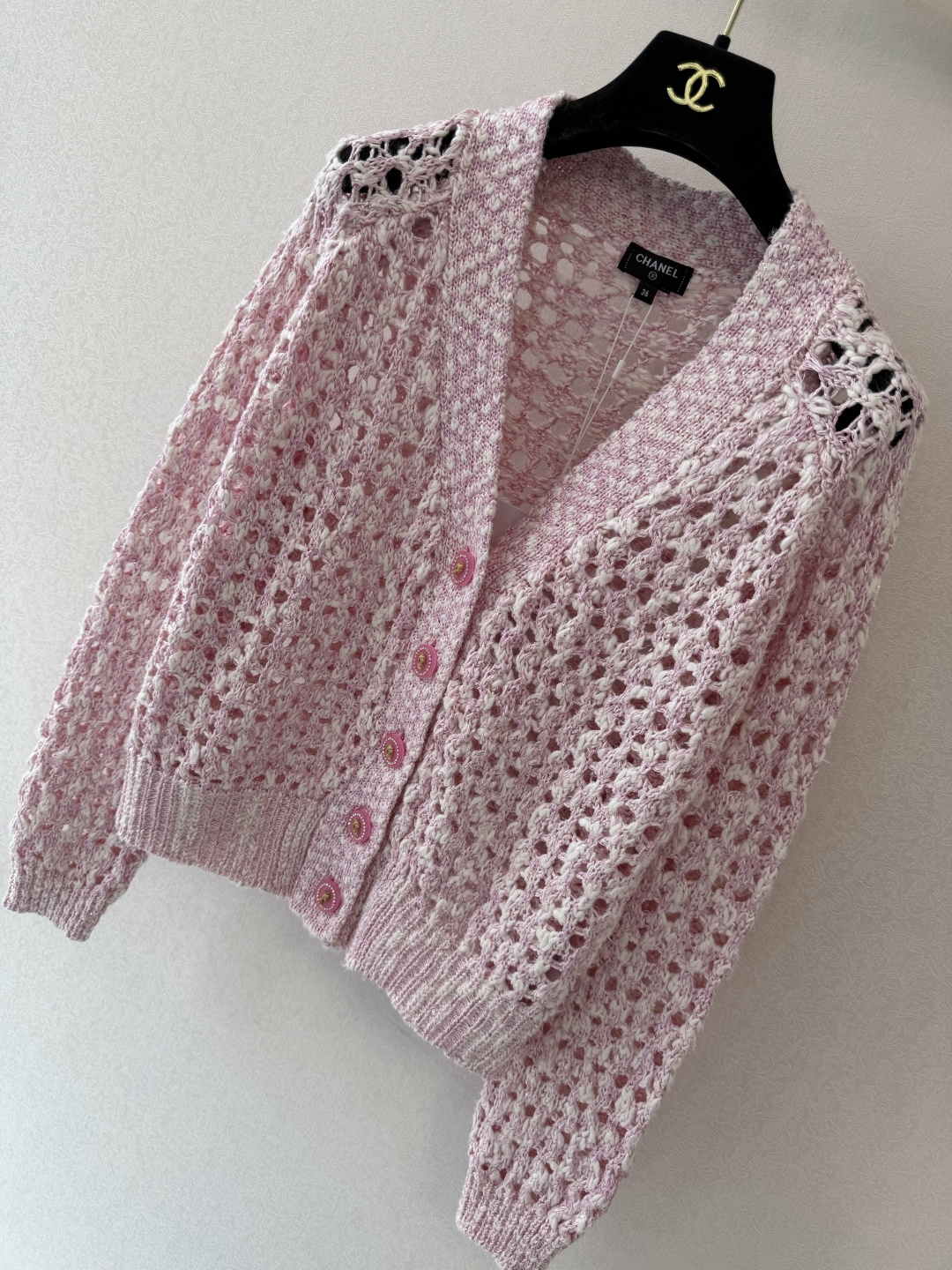 小香新品🆕🆕 V领长袖开衫💗💗实拍图🆕🆕