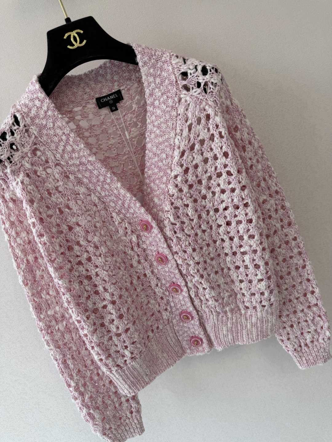 小香新品🆕🆕 V领长袖开衫💗💗实拍图🆕🆕
