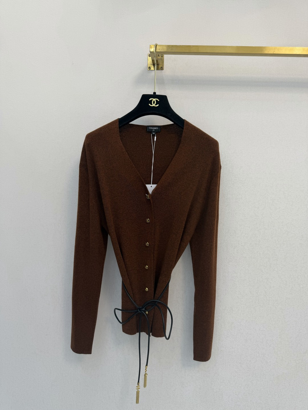 小香新品🆕🆕 V领长袖开衫💗💗实拍图🆕🆕三色3码