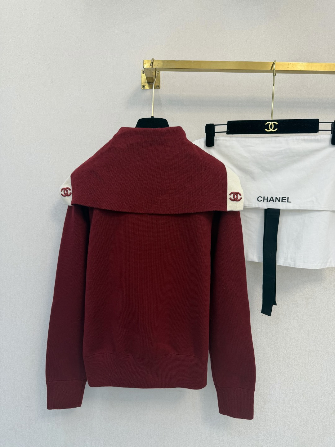 小香新品🆕🆕 海军领半开衫💗💗实拍图🆕🆕两色3码