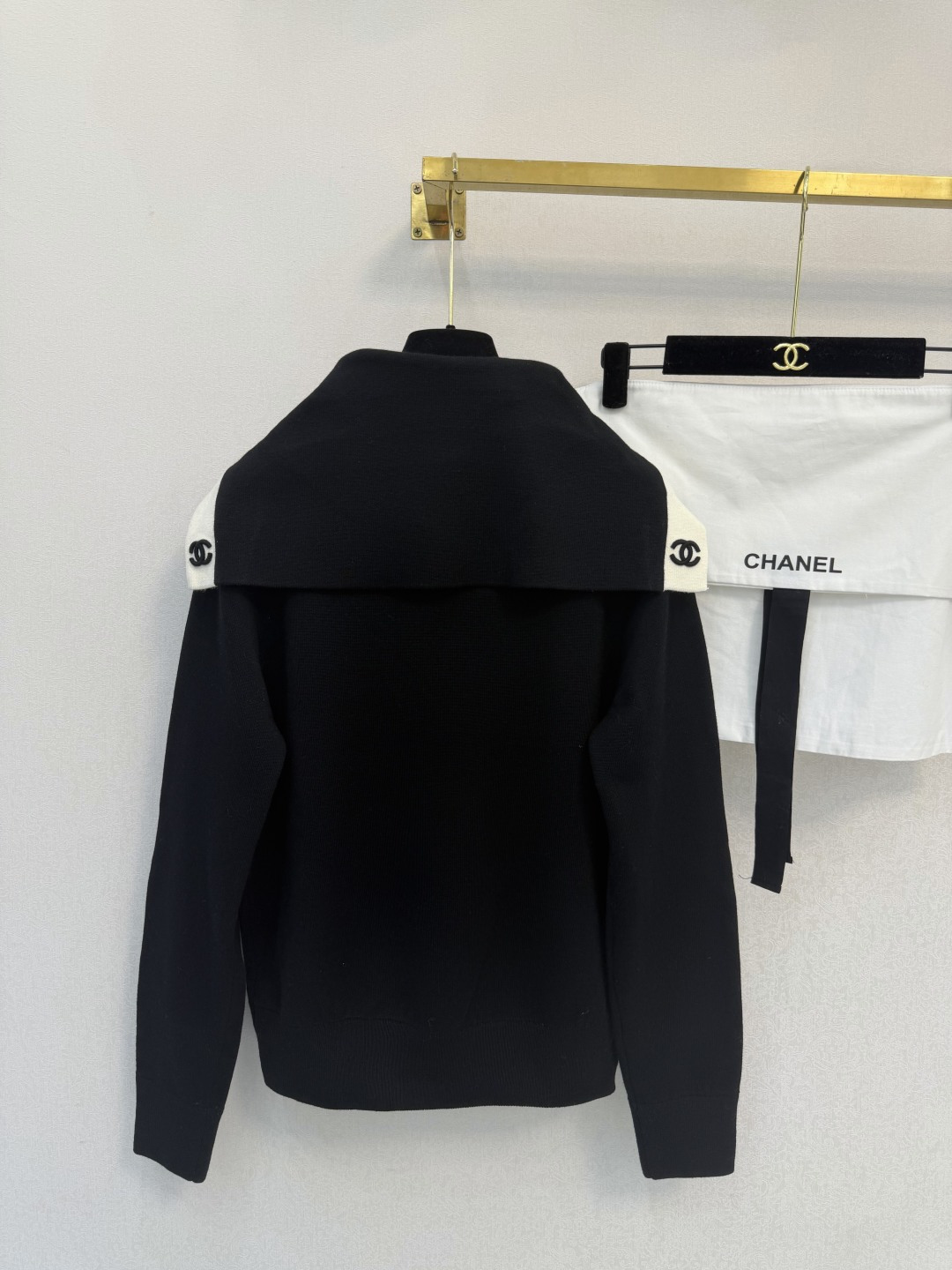 小香新品🆕🆕 海军领半开衫💗💗实拍图🆕🆕两色3码