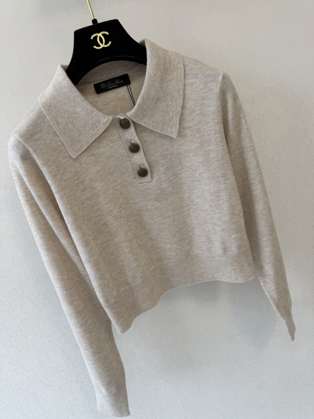LP新品🆕🆕 Polo领长袖💗💗实拍图🆕🆕两色3码