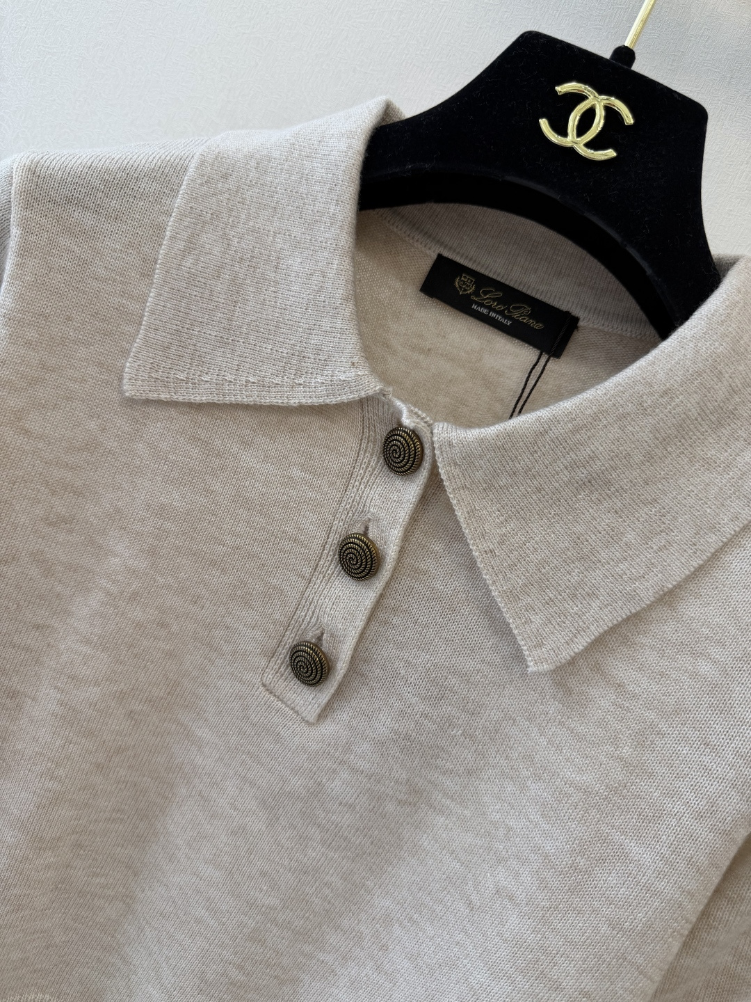 LP新品🆕🆕 Polo领长袖💗💗实拍图🆕🆕两色3码