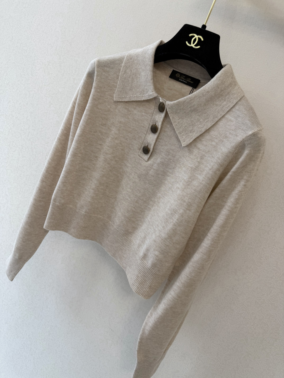 LP新品🆕🆕 Polo领长袖💗💗实拍图🆕🆕两色3码
