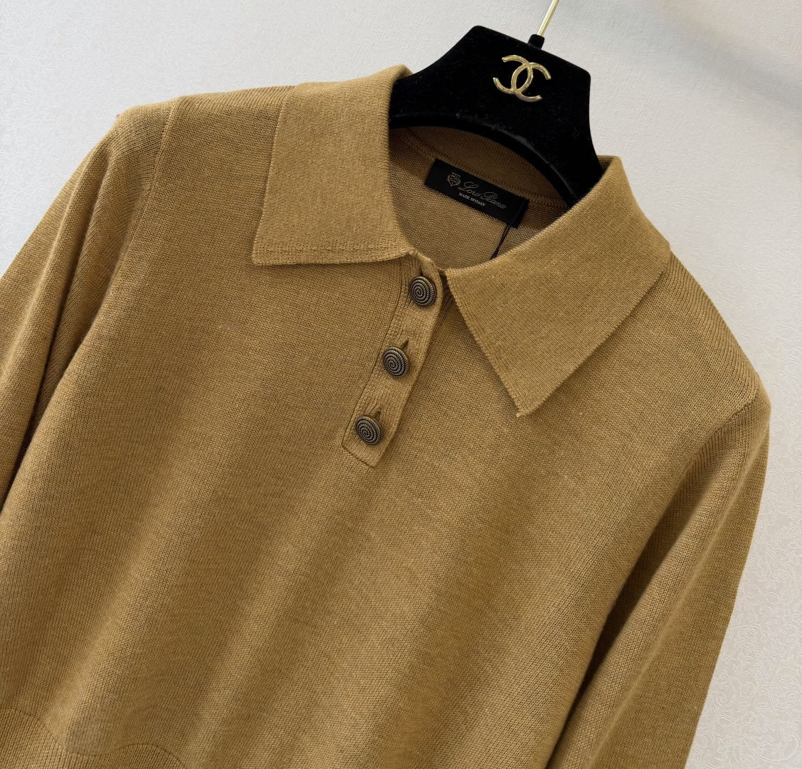 LP新品🆕🆕 Polo领长袖💗💗实拍图🆕🆕两色3码