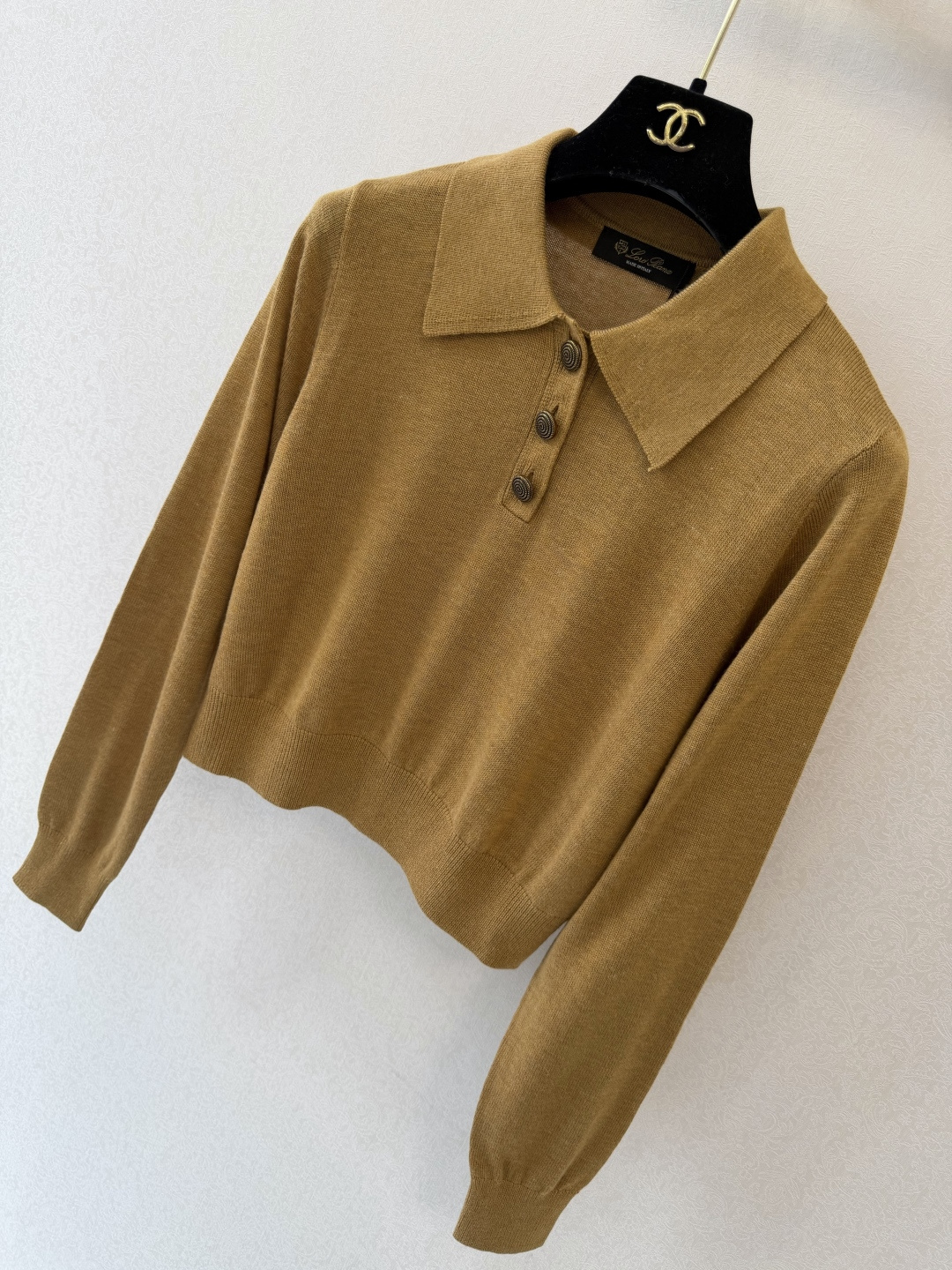LP新品🆕🆕 Polo领长袖💗💗实拍图🆕🆕两色3码