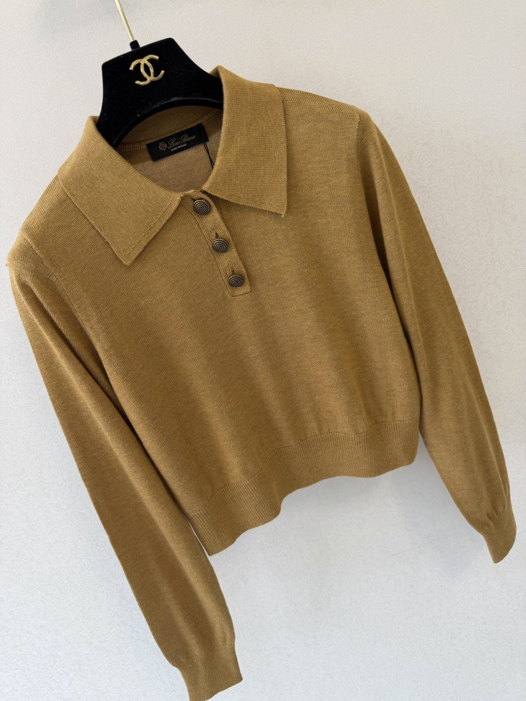 LP新品🆕🆕 Polo领长袖💗💗实拍图🆕🆕两色3码