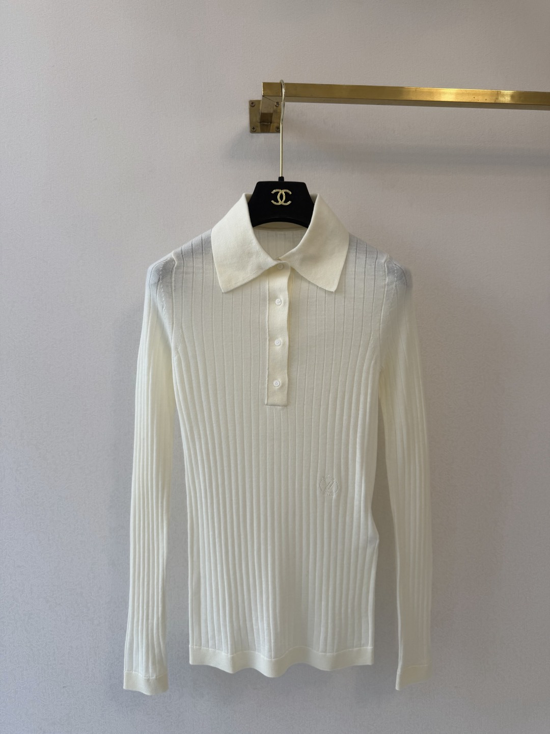 LV高版本新品🆕🆕 Polo领长袖💗💗实拍图🆕🆕两色3码