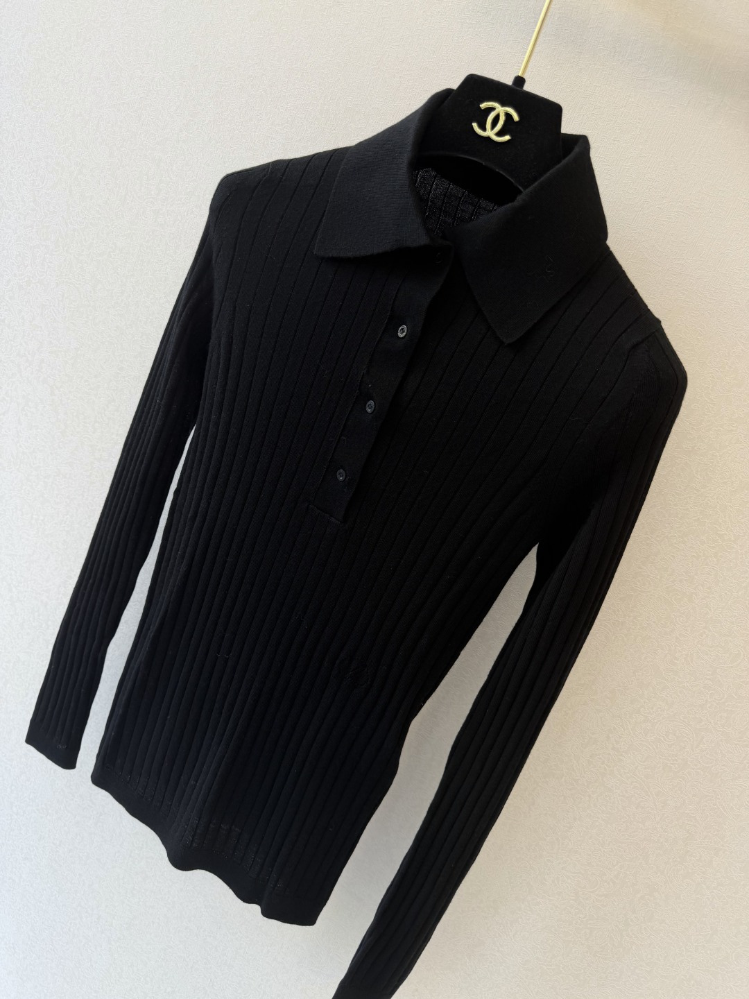 LV高版本新品🆕🆕 Polo领长袖💗💗实拍图🆕🆕两色3码