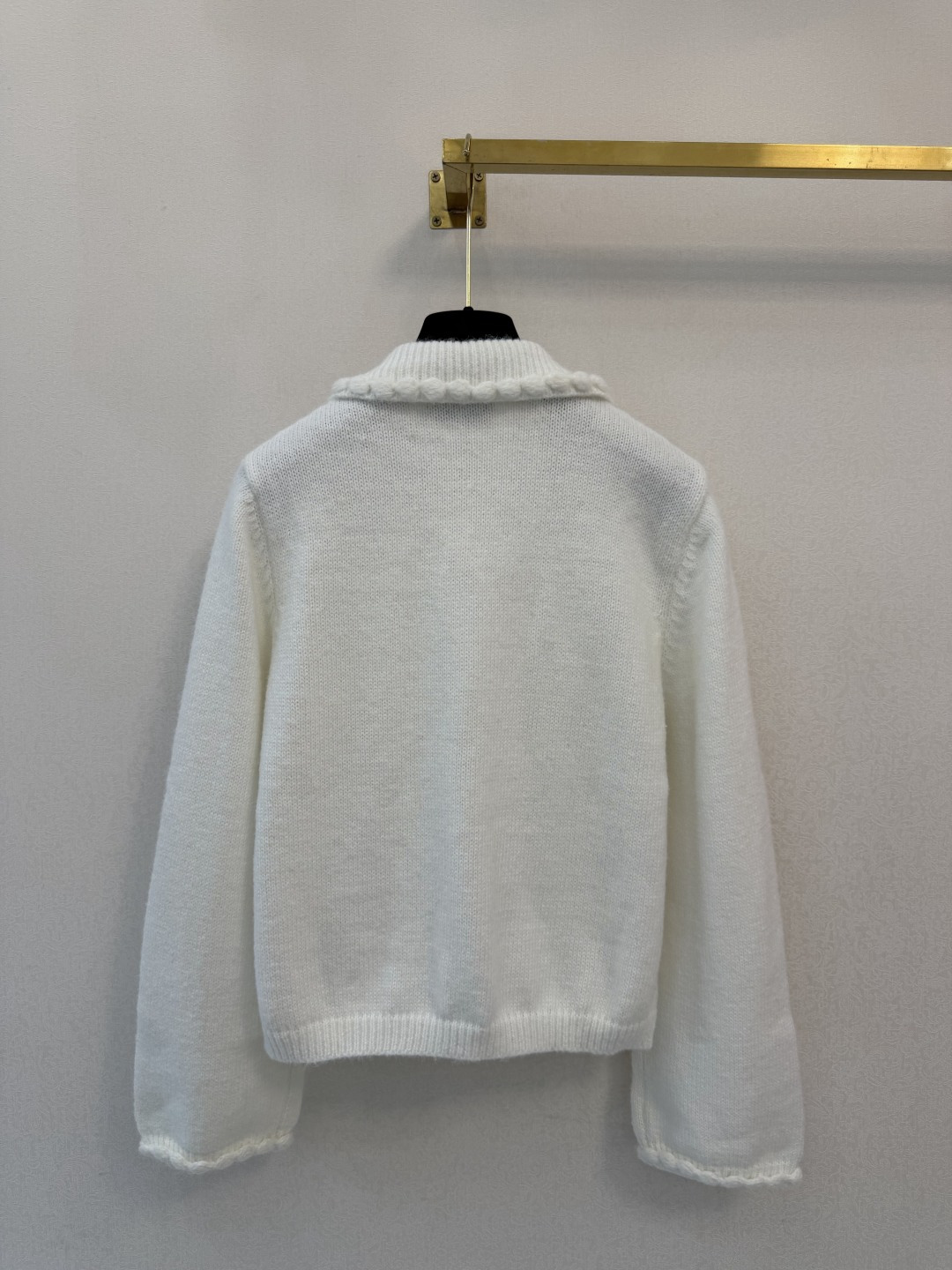 小香新品🆕🆕 翻领长袖开衫💗💗实拍图🆕🆕两色3码