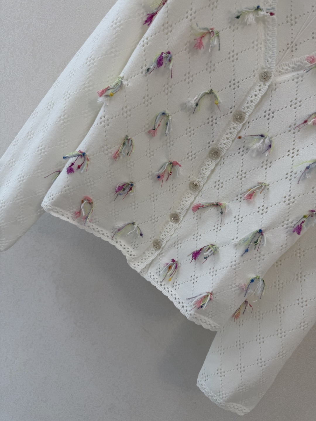 小香新品🆕🆕 V领长袖开衫💗💗实拍图🆕🆕