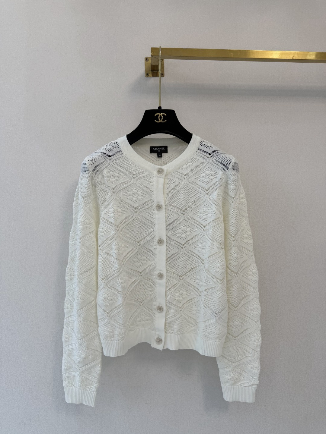 小香新品🆕🆕 圆领长袖开衫💗💗实拍图🆕🆕