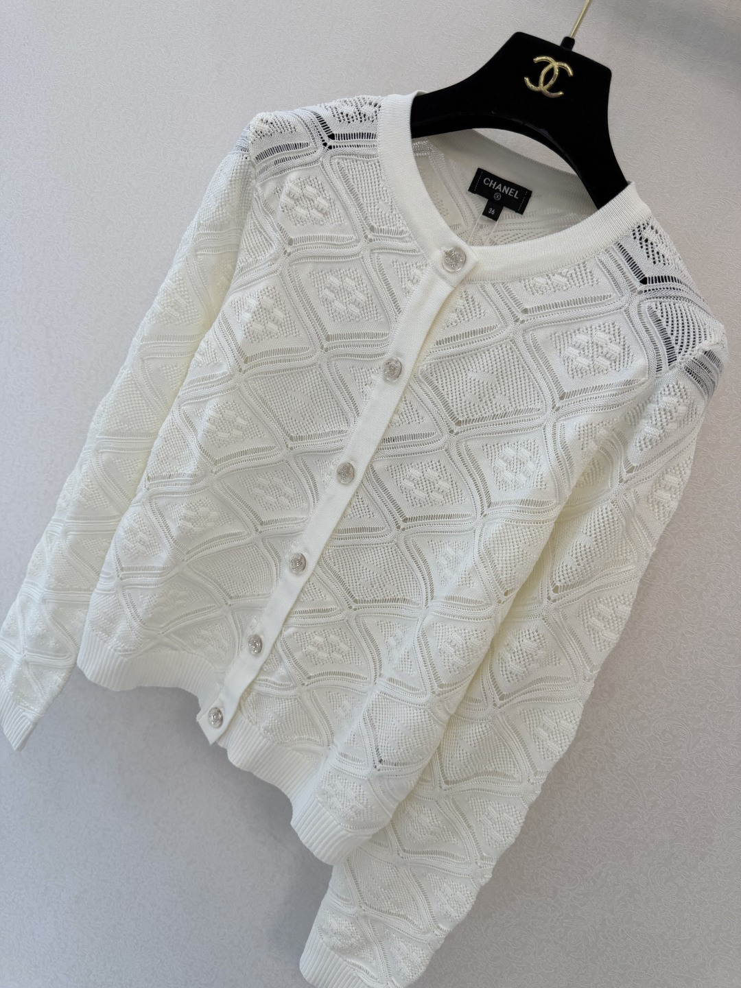 小香新品🆕🆕 圆领长袖开衫💗💗实拍图🆕🆕
