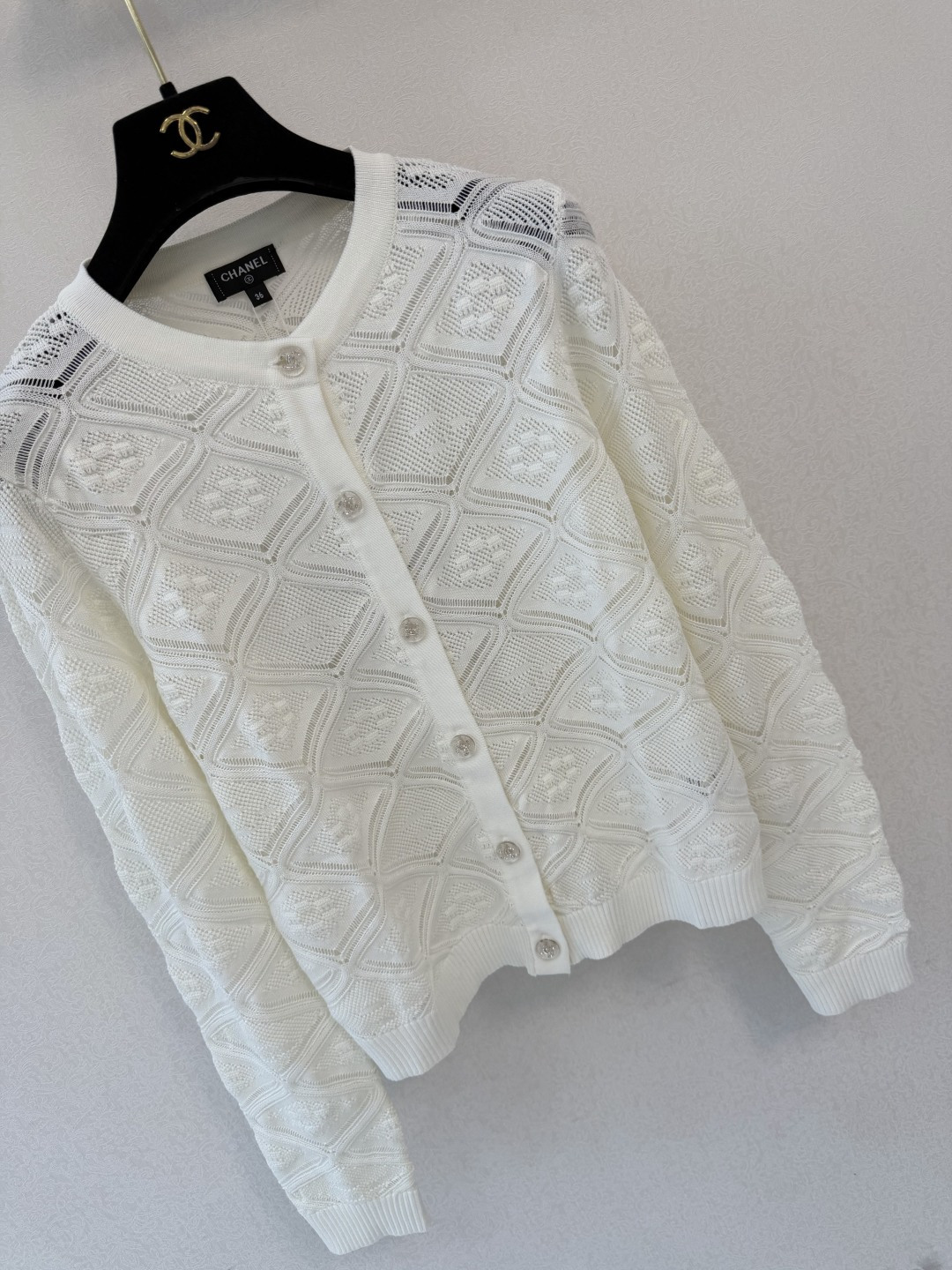 小香新品🆕🆕 圆领长袖开衫💗💗实拍图🆕🆕
