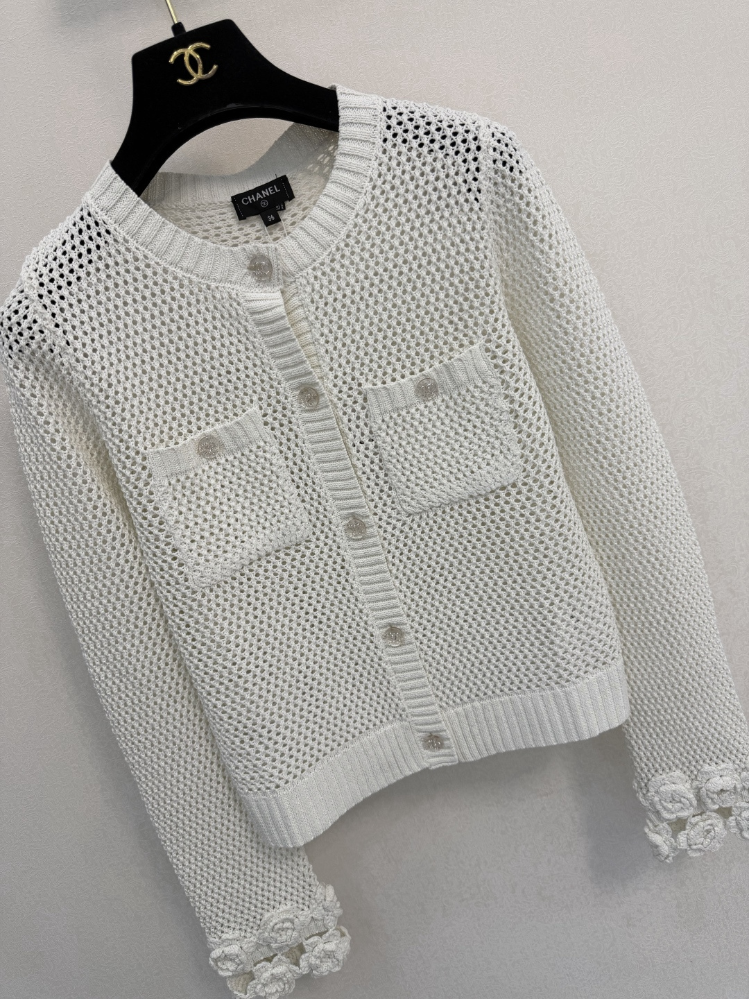 小香新品🆕🆕 圆领长袖开衫💗💗实拍图🆕🆕