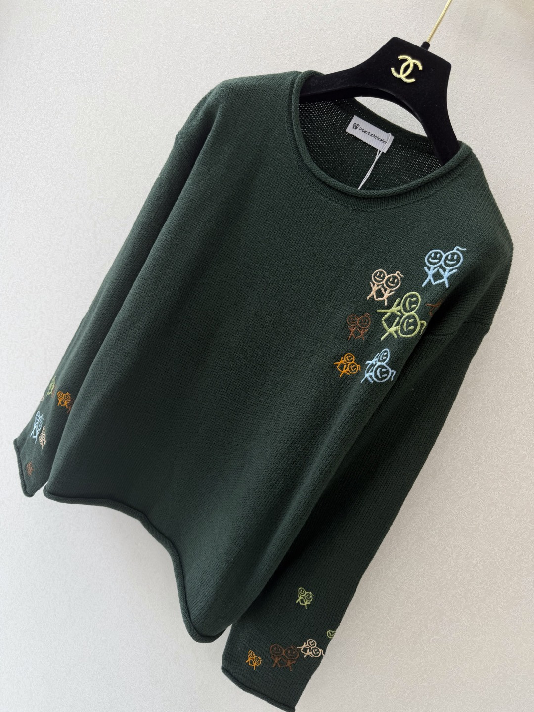 US新品🆕🆕柴火人 圆领长袖💗💗实拍图🆕🆕两色3码
