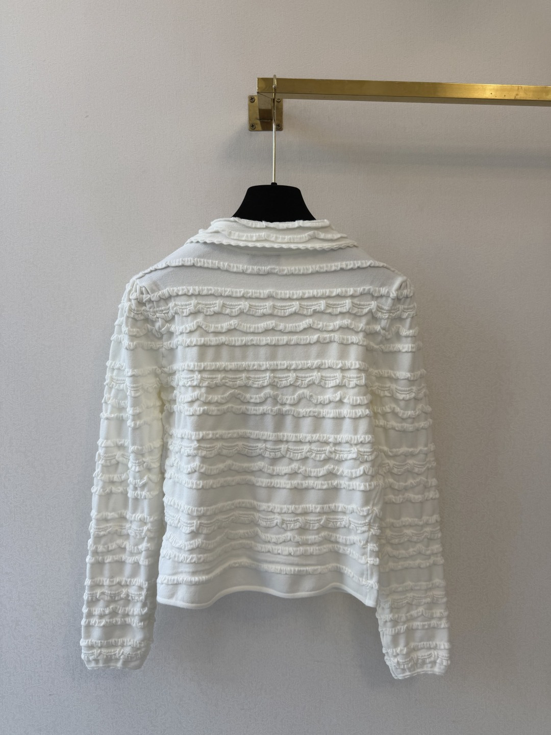 小香新品🆕🆕 翻领开衫💗💗实拍图🆕🆕两色3码
