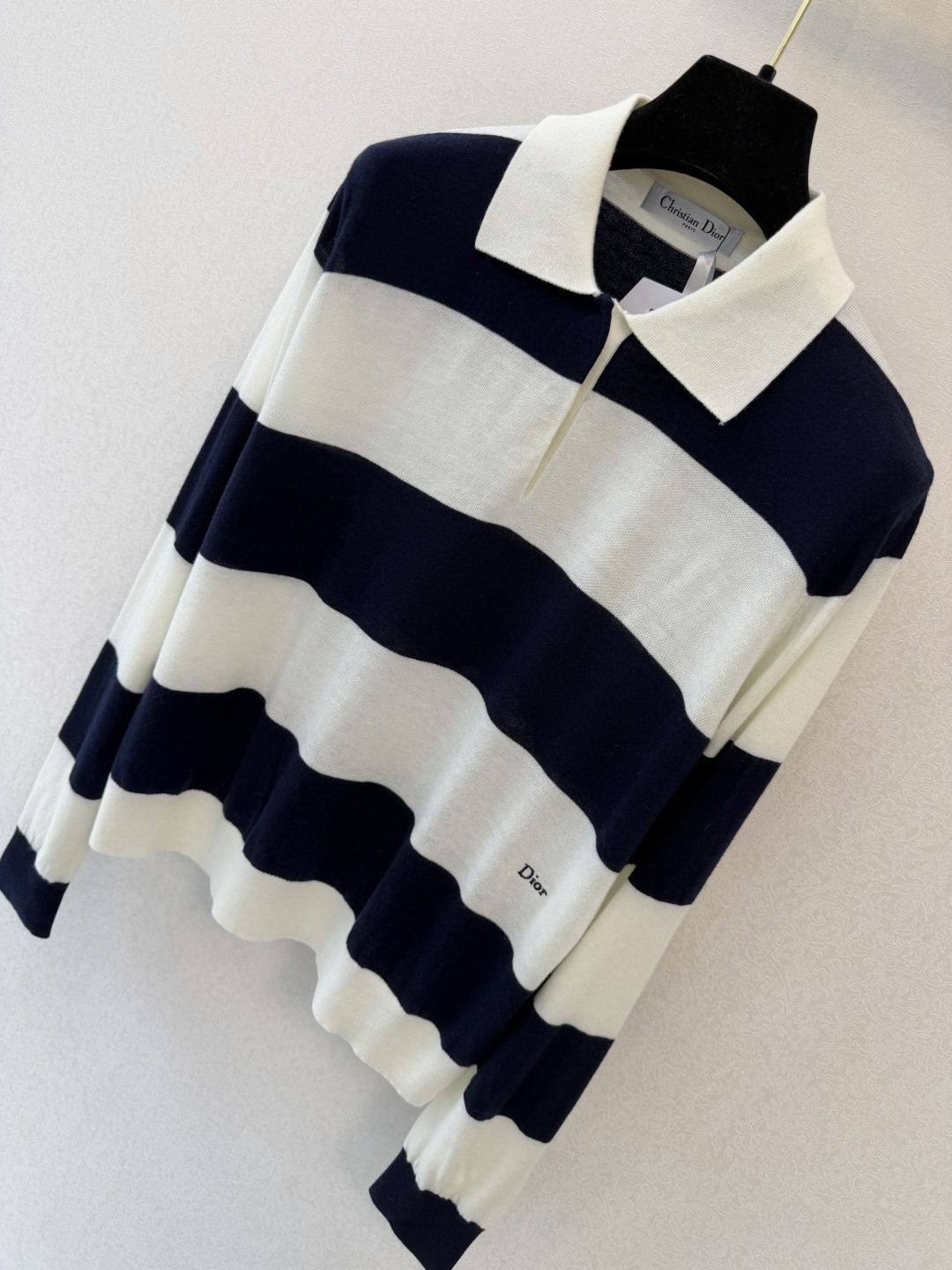 迪奥新品🆕🆕 Polo领长袖💗💗实拍图🆕🆕