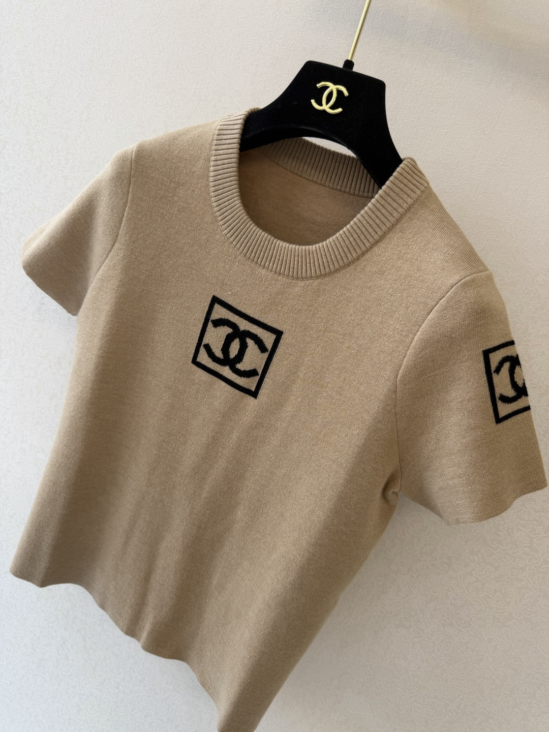 小香新品🆕🆕 圆领短袖💗💗实拍图🆕🆕