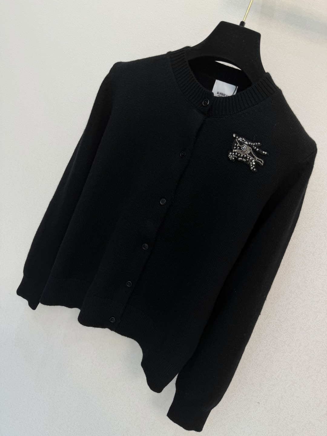 巴宝莉新品🆕🆕 圆领长袖开衫💗💗实拍图🆕🆕三色3码