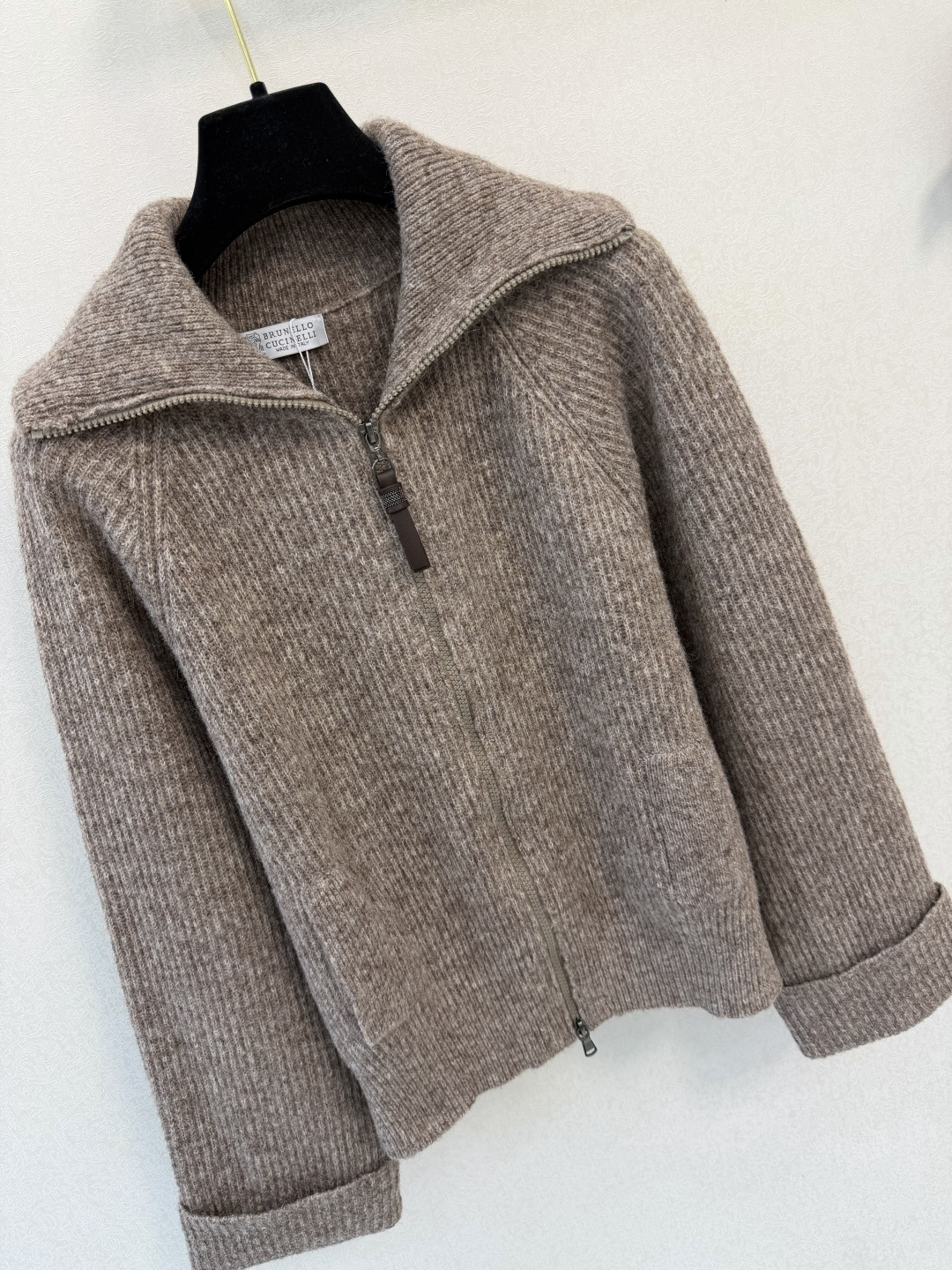 BC新品🆕🆕 翻领双拉链开衫💗💗实拍图🆕🆕