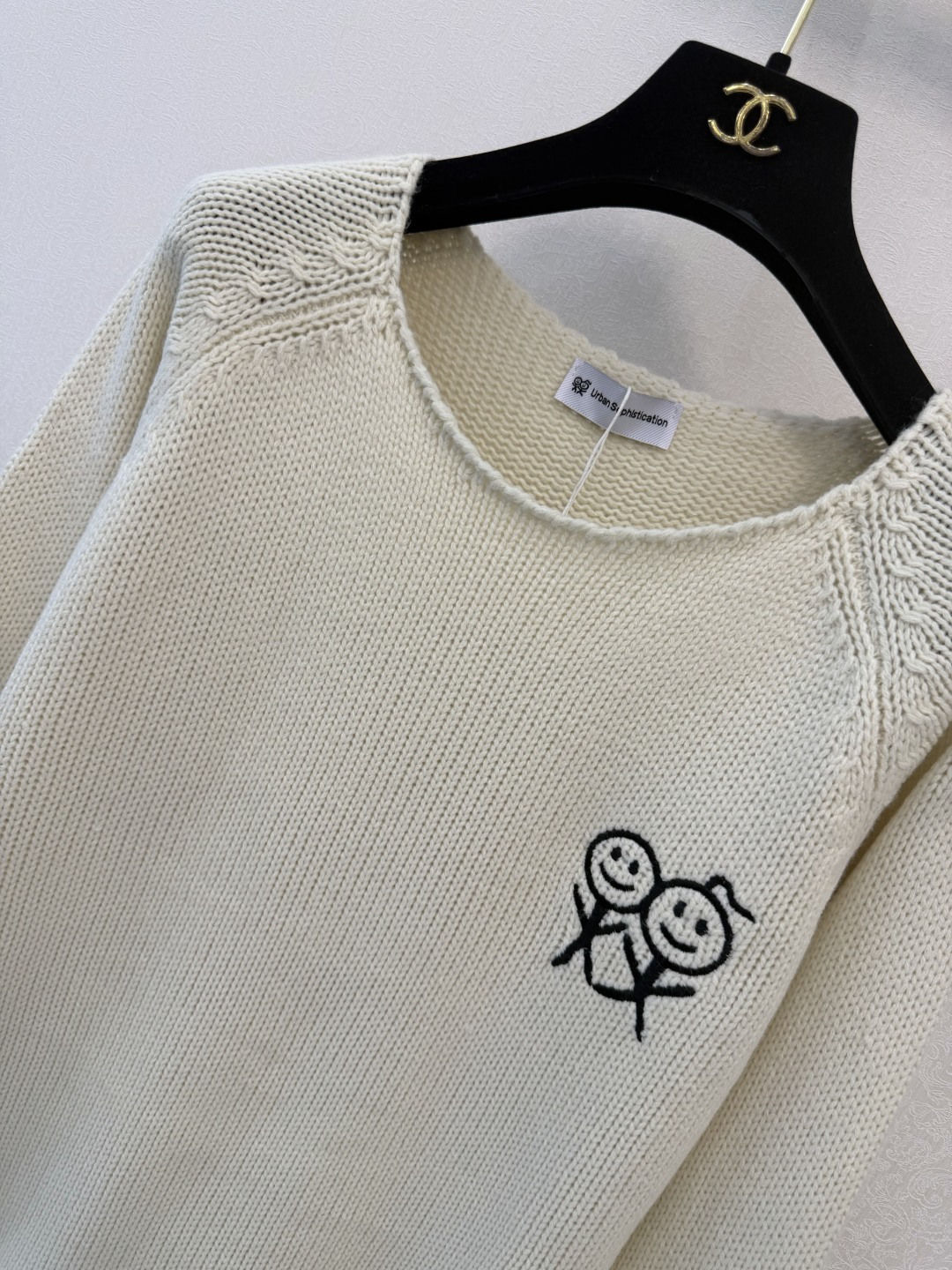 US新品🆕🆕柴火人 圆领长袖💗💗实拍图🆕🆕两色3码