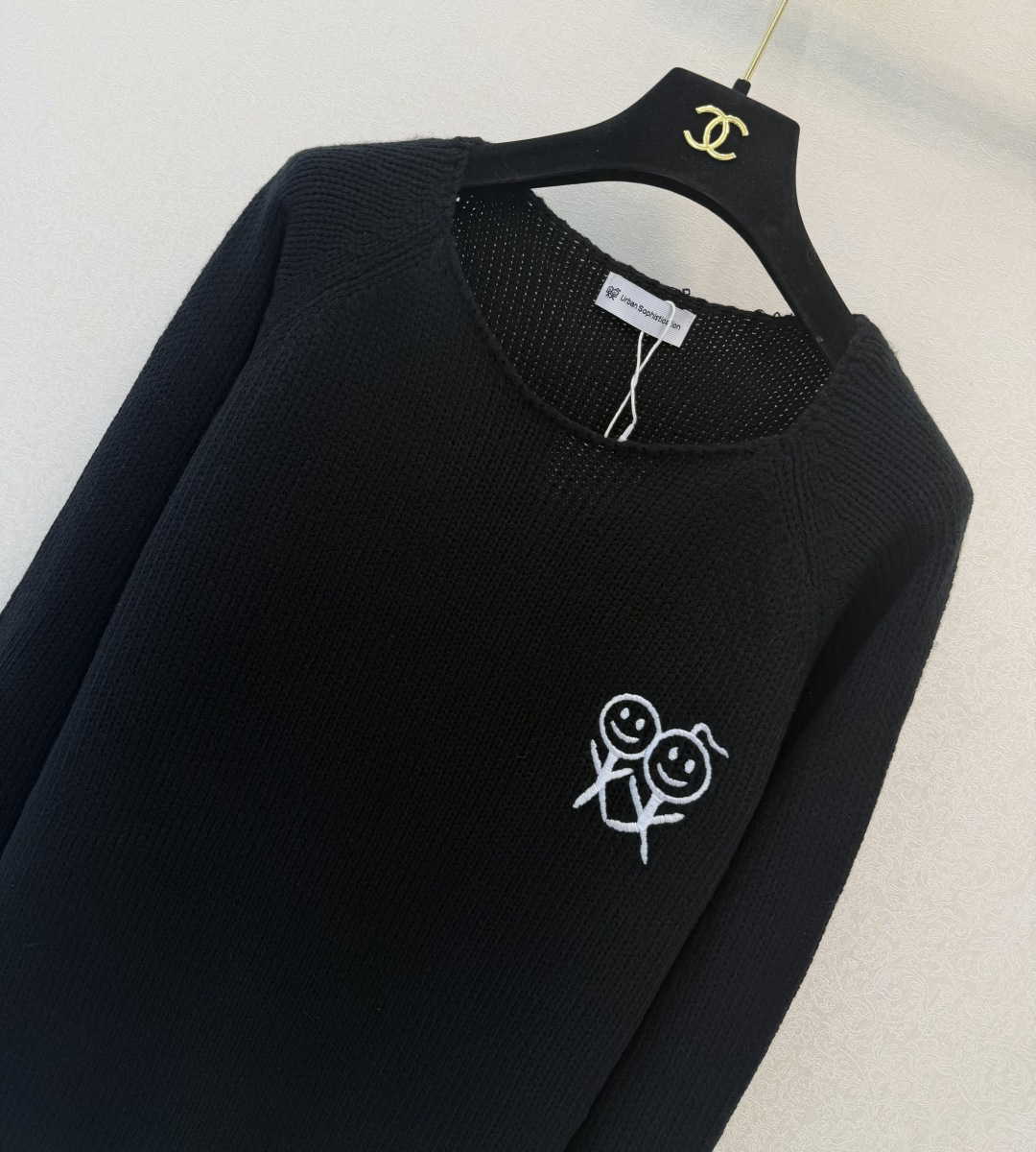 US新品🆕🆕柴火人 圆领长袖💗💗实拍图🆕🆕两色3码