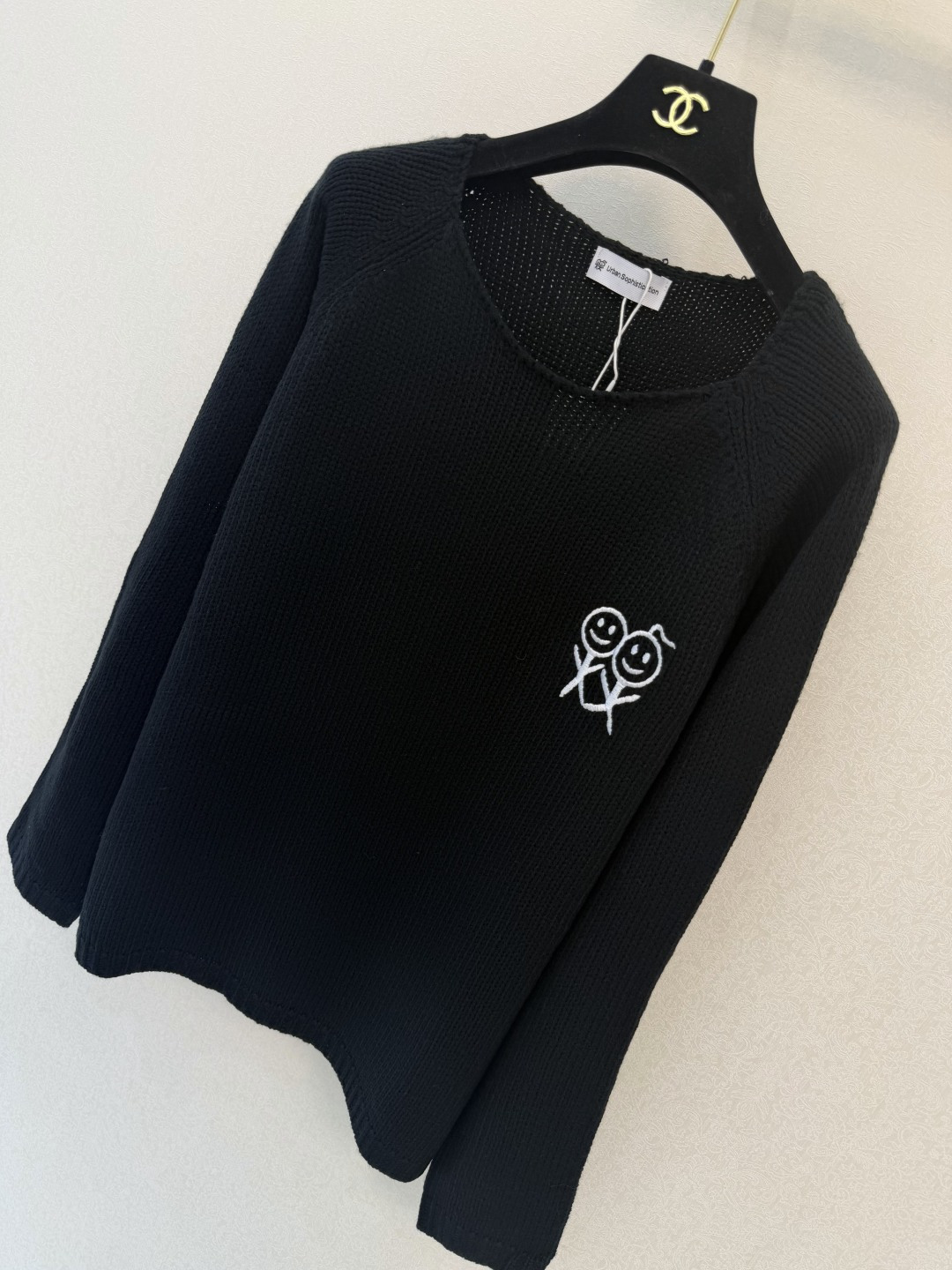 US新品🆕🆕柴火人 圆领长袖💗💗实拍图🆕🆕两色3码
