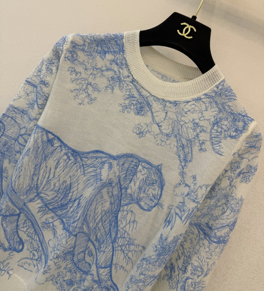 迪奥经典爆款🆕🆕 圆领长袖💗💗实拍图🆕🆕